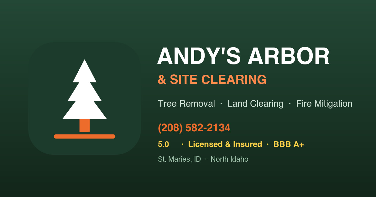 Andy's Arbor & Site Clearing logo